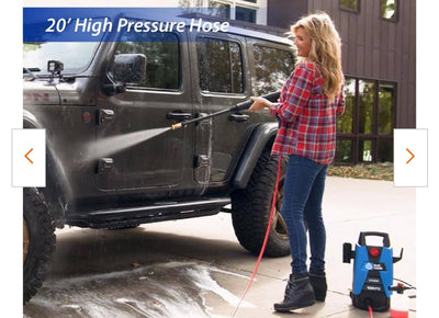 AR Blue Clean Universal Motor, 1600 PSI, Cold Water, Electric Pressure Washer, with Up to 1.7 GPM, BC111HS!

-Brand new in the box 