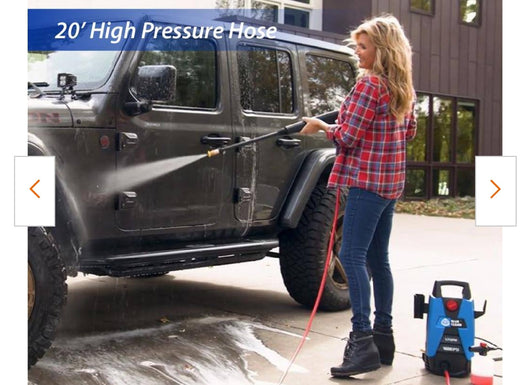 AR Blue Clean Universal Motor, 1600 PSI, Cold Water, Electric Pressure Washer, with Up to 1.7 GPM, BC111HS!

-Brand new in the box 