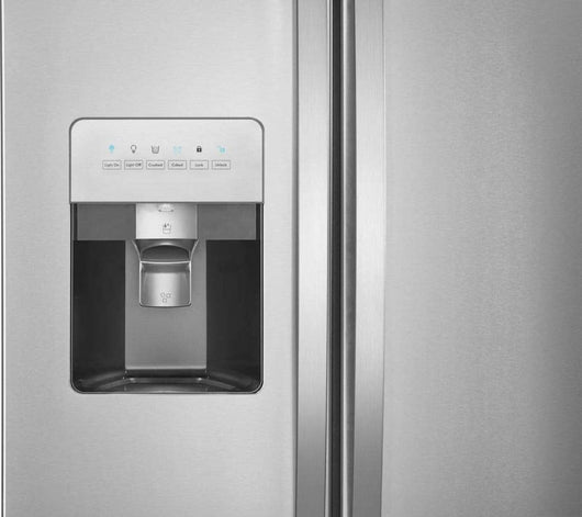 Kenmore 36" Side-by-Side Refrigerator and Freezer with 25 Cubic Ft. Total Capacity, Stainless Steel!

-Brand new right out of the box
