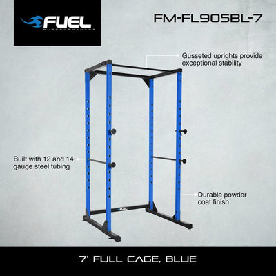 Fuel Pureformance 7-Foot Full Cage Power Rack, Blue!

-Brand new in the box