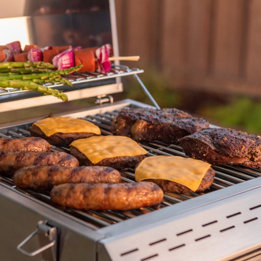 Expert Grill 2 Burner Tabletop Propane Gas Grill in Stainless Steel!

-Brand new out of the box, does have some very light scratchs from shipping, photos shown but aren't very noticeable 