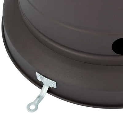 Mainstays 48,000 BTU Mocha Powder Coat Finish Propane Gas Outdoor Patio Heater!  -Brand new in the box