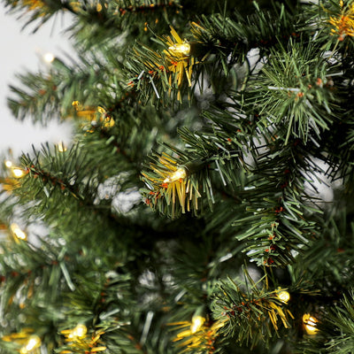 Holiday Time Prelit 300 Mini Clear Lights, Madison Pine Artificial Christmas Tree, 6.5'!

-Brand new in the box 