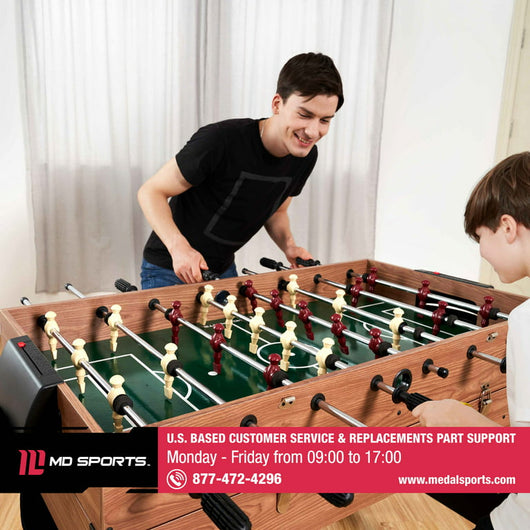 MD Sports 48" 3 In 1 Combo Game Table, Pool, Hockey, Foosball, Accessories Included!

-Brand new in the box 