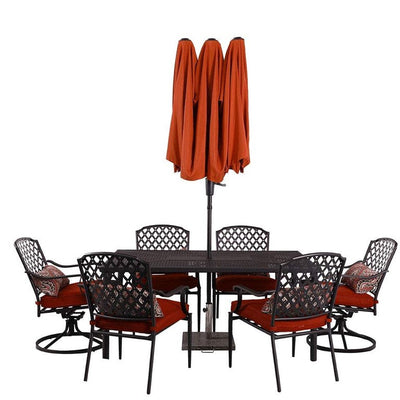 MF Studio 13' Red Rectangle Market Patio Umbrella!

-Brand new in the box 