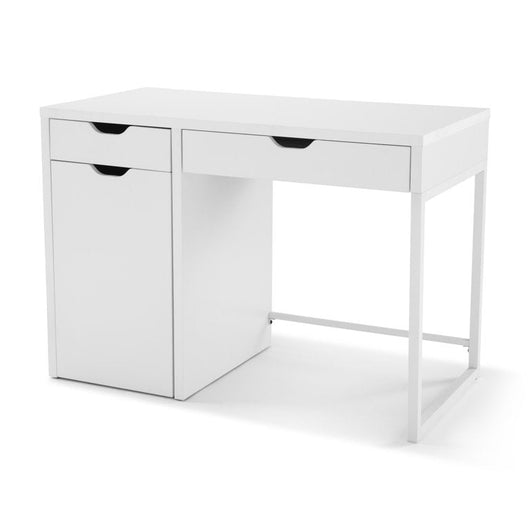 Mainstays Perkins Desk with Metal Frame, White!

-Brand new in the box