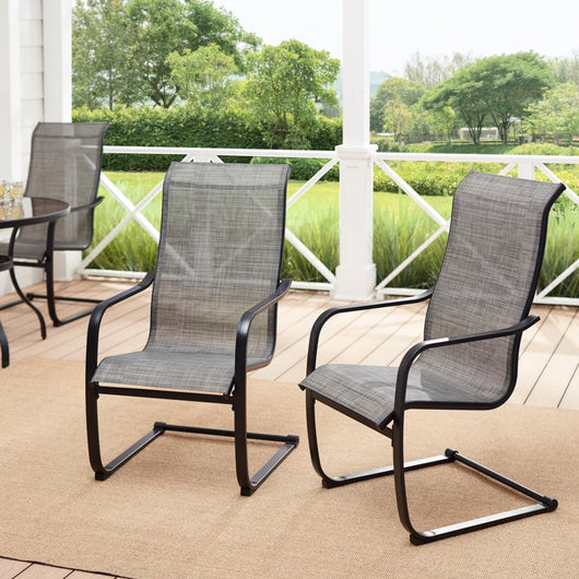 Mainstays Bristol Springs Outdoor Patio 5-Piece Dining Set W/Red 9' Market Umbrella!

-Brand new and assembled 