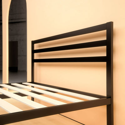 Zinus Mia 38” Metal Platform Bed Frame with Headboard, Queen!

-Brand new in the box