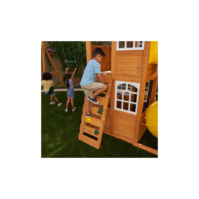 SALVAGE SPECIAL WOODEN PLAY SET!

Kidkraft Castlewood Wooden Play Set!!