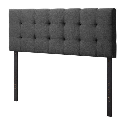 Rest Haven Eugene Square Tufted Upholstered Headboard, Full, Charcoal!

-Brand new in rhe box 