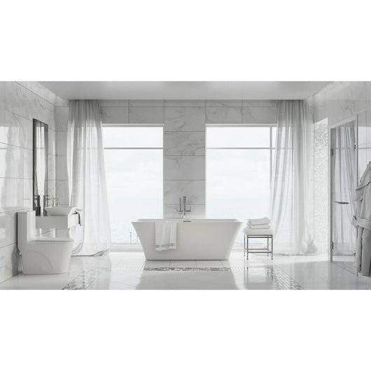 Swiss Madison St. Tropez 1-Piece 1.1/1.6 GPF Dual Flush Elongated Toilet in Glossy White!  **New in box**