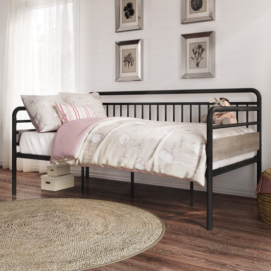 Better Homes & Gardens Anniston Twin Metal Daybed, Rustic Gray Finish!

-Brand new in the box 