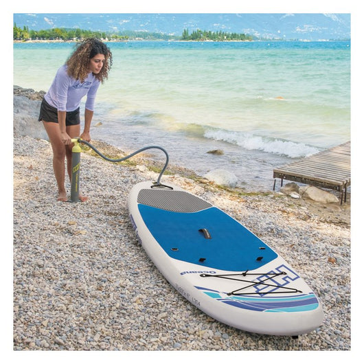 Hydro-Force Oceana 10ft 2-in-1 Inflatable Stand-Up Paddleboard/Kayak Set, Original!

-Brand new in the box