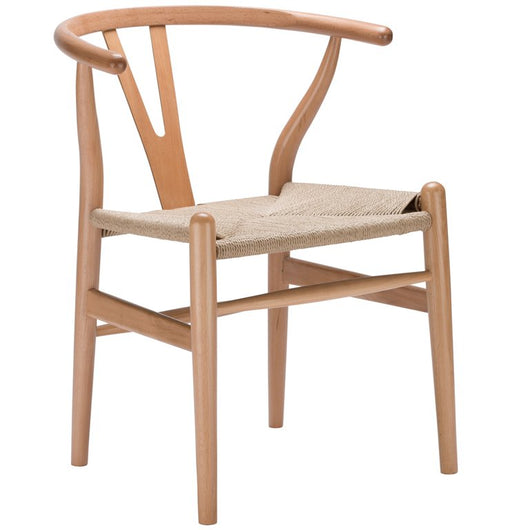 Poly & Bark Weave Chair in Natural (Set of 2)!

-Brand new out of the box 
