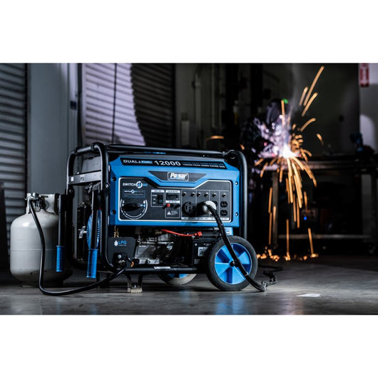 Pulsar 12000 Watt Dual Fuel Push Button Start Power Generator! - NEW!!

-Brand new in the box (CLEARANCE ITEM!! - AUTOMATICALLY 20% OFF AT CHECKOUT!!!)

- PRICE AFTER 20% OFF = $519.00