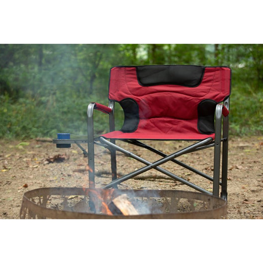 Ozark Trail XXL Camping Director Chair, Red! 

-Brand new