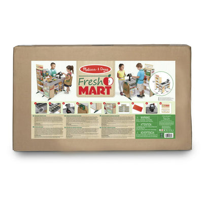 Melissa & Doug Freestanding Wooden Fresh Mart Grocery Store!

-Brand new in the box 