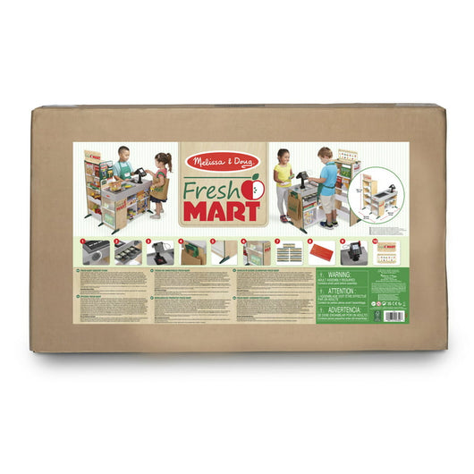 Melissa & Doug Freestanding Wooden Fresh Mart Grocery Store!

-Brand new in the box 