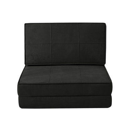 Your Zone Ultra Soft Suede 3 Position Convertible Flip Chair, Black!

-Brand new in the box 