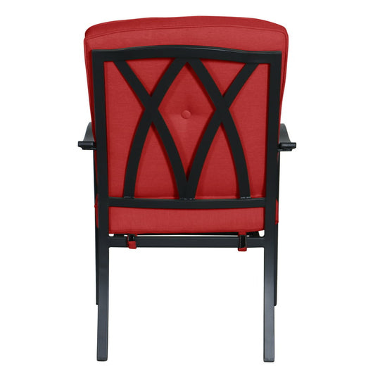 Mainstays Belden Park 5-piece Outdoor Patio Dining Set - Red!

-Brand new and Assembled