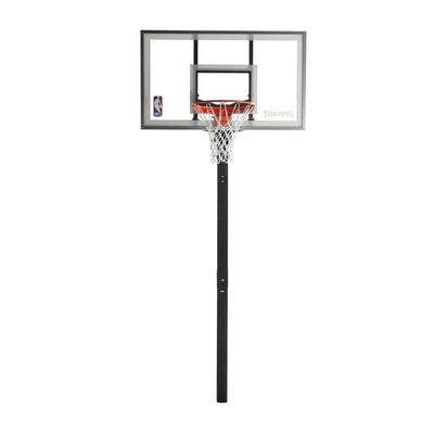 Spalding NBA 54" Glass U-Turn In-Ground Hoop System!

-Brand new in the box 