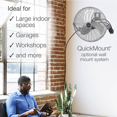 Lasko 20" Max Performance Pivoting High Velocity Floor Fan!

-Brand new in the box 