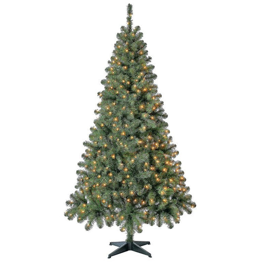 Holiday Time Prelit 300 Mini Clear Lights, Madison Pine Artificial Christmas Tree, 6.5'!

-Brand new in the box 