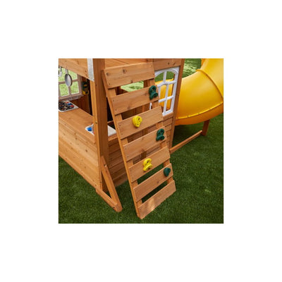 SALVAGE SPECIAL WOODEN PLAY SET!

Kidkraft Castlewood Wooden Play Set!!