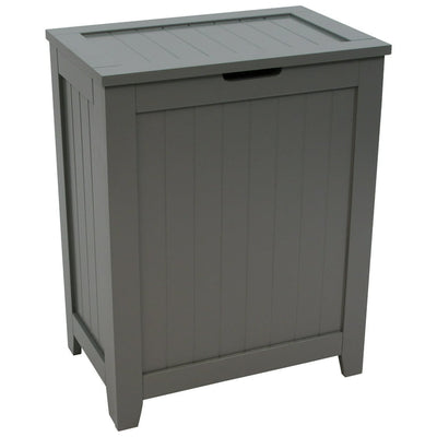 Redmon Contemporary Country Collection Plastic Laundry Hamper, Grey!

-Brand new in the box 