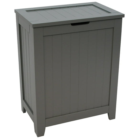Redmon Contemporary Country Collection Plastic Laundry Hamper, Grey!

-Brand new in the box 