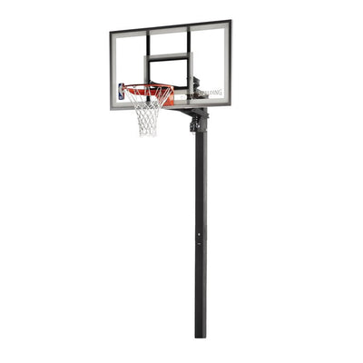 Spalding NBA 54" Glass U-Turn In-Ground Hoop System!

-Brand new in the box 