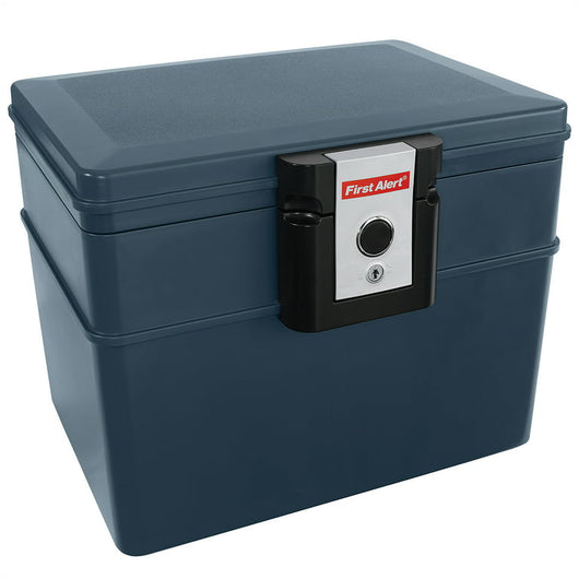 First Alert 2037F 0.62 Cu.Ft. Water and Fire Protector File Chest with Key Lock!

-Brand new out of the box 