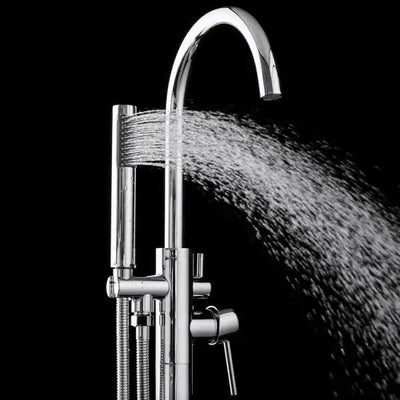 AKDY Chrome Tub Filler Faucet