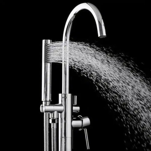AKDY Chrome Tub Filler Faucet