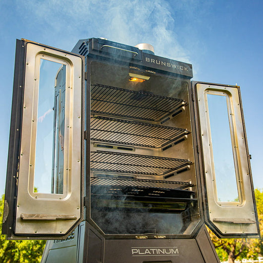 Pit Boss Platinum Brunswick Wifi Enabled Wood Pellet Vertical Smoker!

-Brand new in the box 