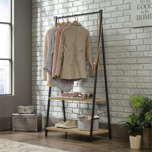 Sauder North Avenue Hanging Wardrobe, Charter Oak!

-Brand new in the box 