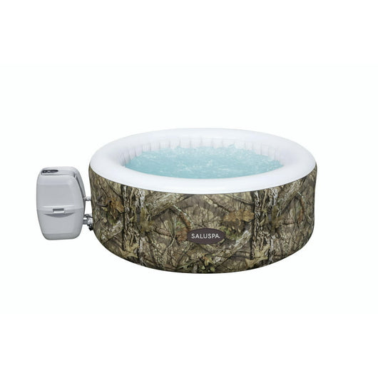 SaluSpa Mossy Oak Inflatable Hot Tub 2-4 Person Outdoor Spa!

-Brand new in the box 