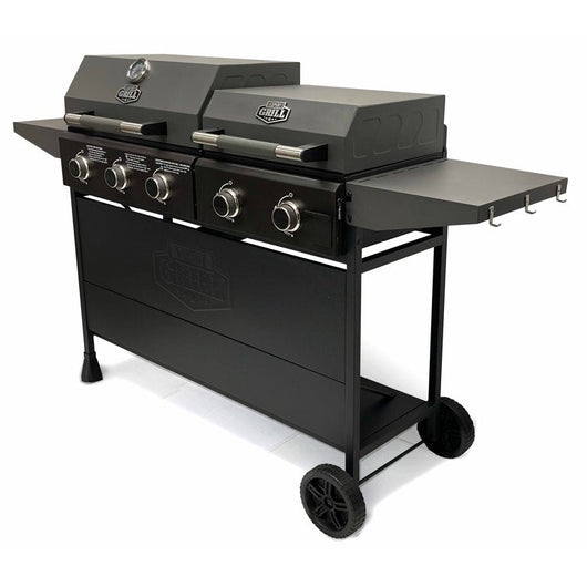 Expert Grill Combo 5-Burner Propane Gas Grill & Independent Griddle!

-Brand new in the box 