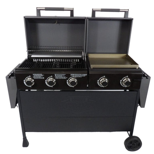 Expert Grill Combo 5-Burner Propane Gas Grill & Independent Griddle!

-Brand new in the box 