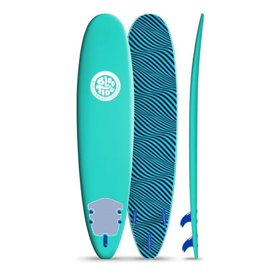 Bloo Tide 8 Ft. Soft Top Surfboard, Leash and Fins Included!

-Brand new wrapped in plastic