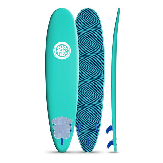 Bloo Tide 8 Ft. Soft Top Surfboard, Leash and Fins Included!

-Brand new wrapped in plastic