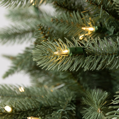Holiday Time Prelit 500 LED Clear Lights, Birchwood Fir Artificial Christmas Tree, 7.5'!

-Brand new in the box 