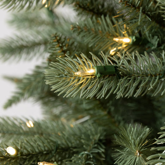Holiday Time Prelit 500 LED Clear Lights, Birchwood Fir Artificial Christmas Tree, 7.5'!

-Brand new in the box 