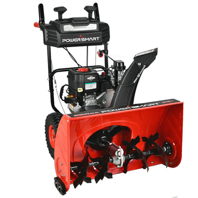 PowerSmart 26 in. Two Stage Electric Start Gas Snow Blower with Brigg Stratton Engine PSS2260BS!

-Brand new and Assembled