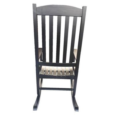Mainstays Outdoor Wood Porch Rocking Chair, Black, Set of 2!

-Brand new and assembled -(One Chair Does Have a Small Crack on The Side of the butt, photos shown)