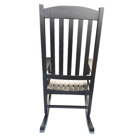 Mainstays Outdoor Wood Porch Rocking Chair, Black, Set of 2!

-Brand new and assembled -(One Chair Does Have a Small Crack on The Side of the butt, photos shown)