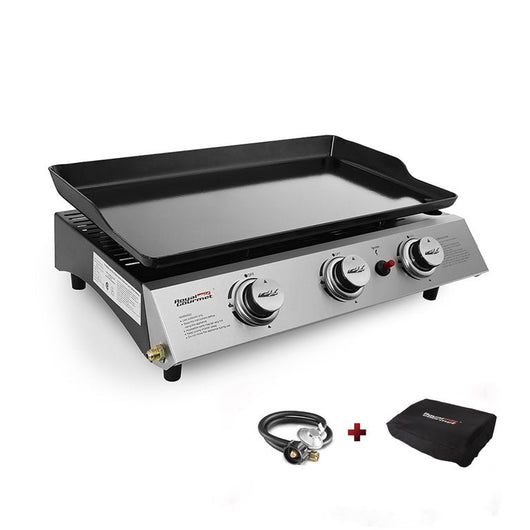 Royal Gourmet PD1300 3-Burner 26,400-BTU Portable Gas Grill Griddle, Outdoor Camping, Tailgating!

-Brand new out if the box