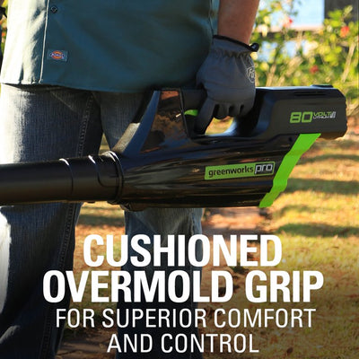 Greenworks PRO 80V 500 CFM Leaf Blower with 2.0 Ah Battery and Charger!

-Brand new in the box