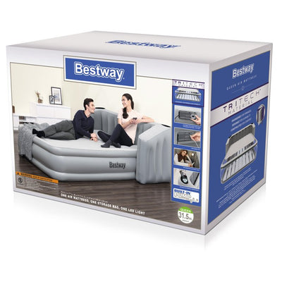 Bestway Wingback 17 inch Queen Air Mattress with Built-in Pump!

-Brand new in the box