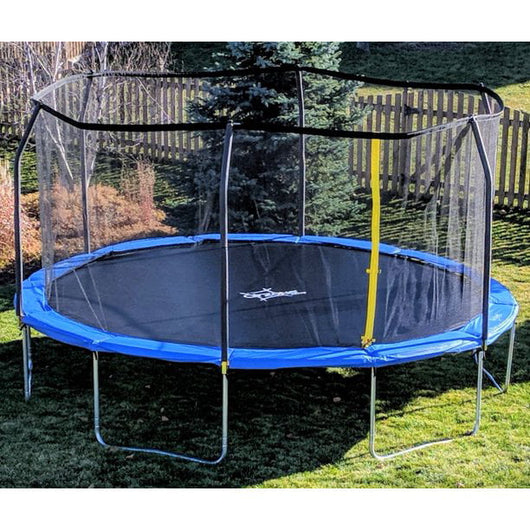 Airzone 12' Trampoline, with Enclosure, Blue!

-Brand new in two box's